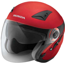 honda-luxury-helmet-red