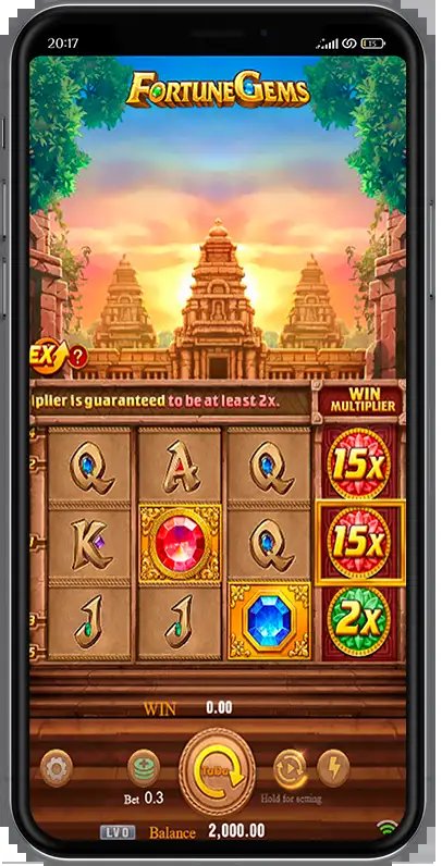 ภาพ: เกมลูกไม้ฟอร์ตัน 2 ค้นหาปล่อยแจกหนักไปเลย Fortune Gems 2